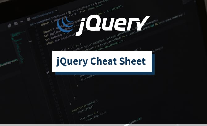 jQuery Cheat Sheet