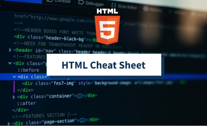 HTML Cheat Sheet