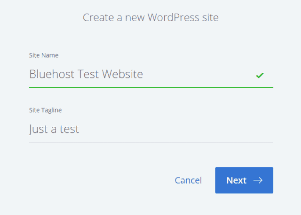 WordPress on Bluehost