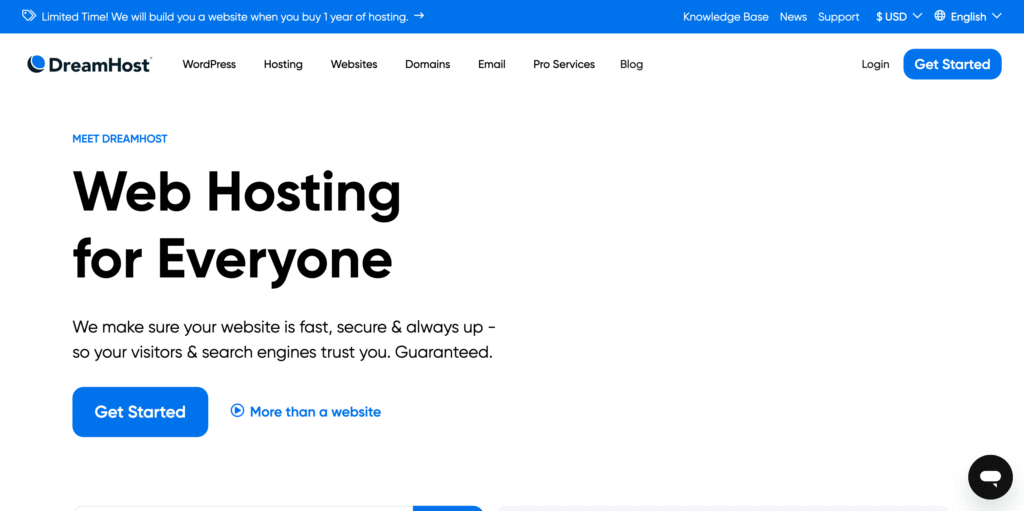 Dreamhost Start a Forum Website