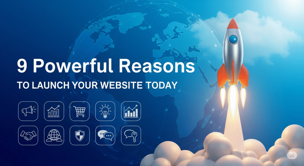 Reasons to Launch Website Reasons to Launch Website